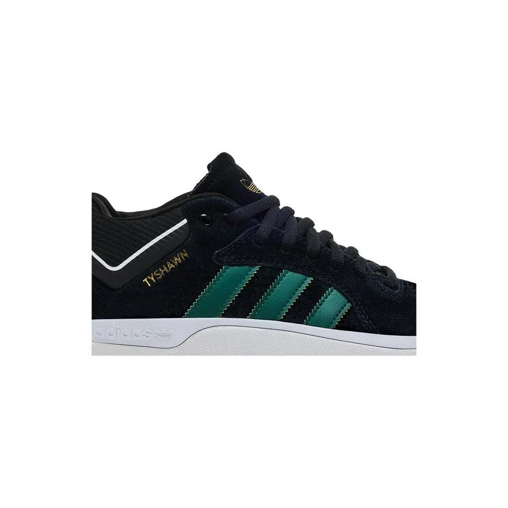 Кроссовки adidas Tyshawn 'Black Collegiate Green' 2