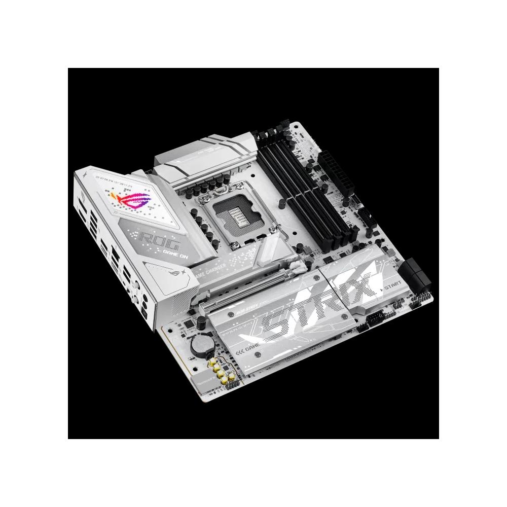 ASUS ROG STRIX B860-G GAMING WIFI Micro-ATX белая материнская плата (DDR5) 7