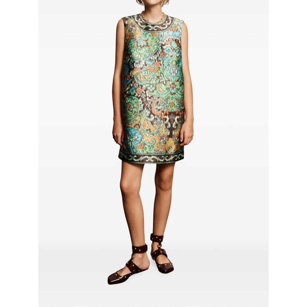Charlotte paisley-print mini dress 2
