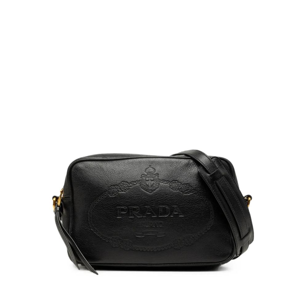 Каркасная сумка через плечо Glace Calfskin Embossed Logo (2013-2026 годы) 1