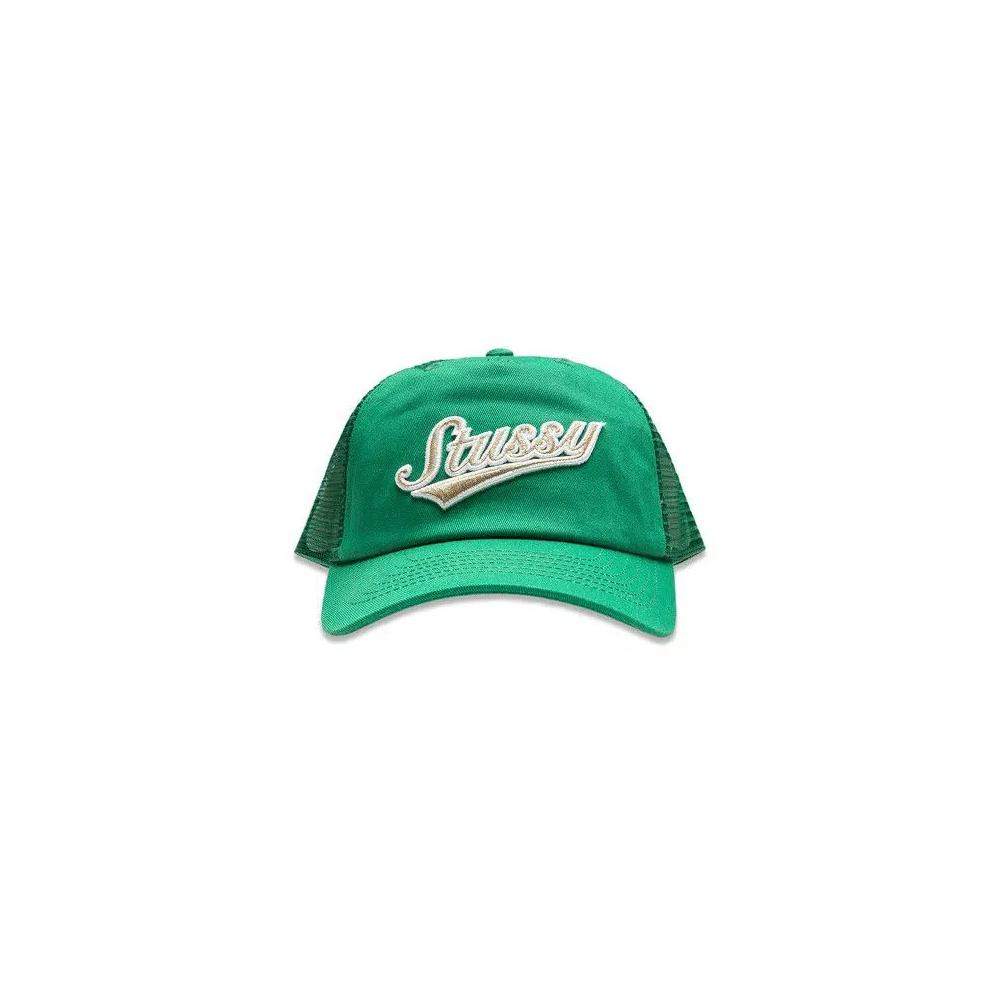 Кепки Stussy LP Trucker Athletic Cap «Лесной» 1