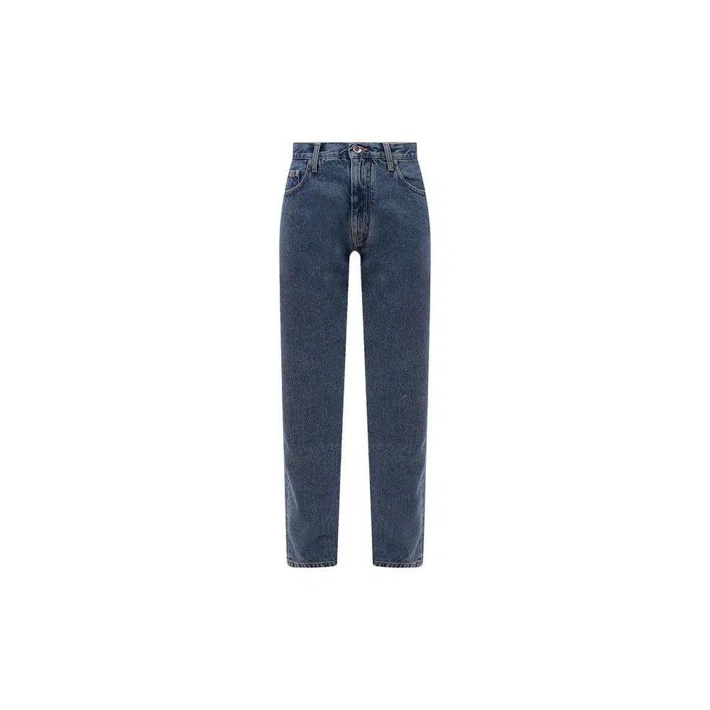 Off-White Single Arrow Slim Fit Jeans «Средний синий» 1
