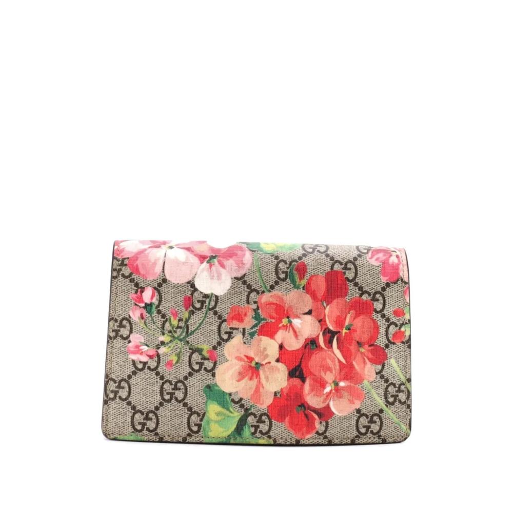 Сумка через плечо Dionysus Bag Blooms Print GG Coated Canvas Super Mini 2