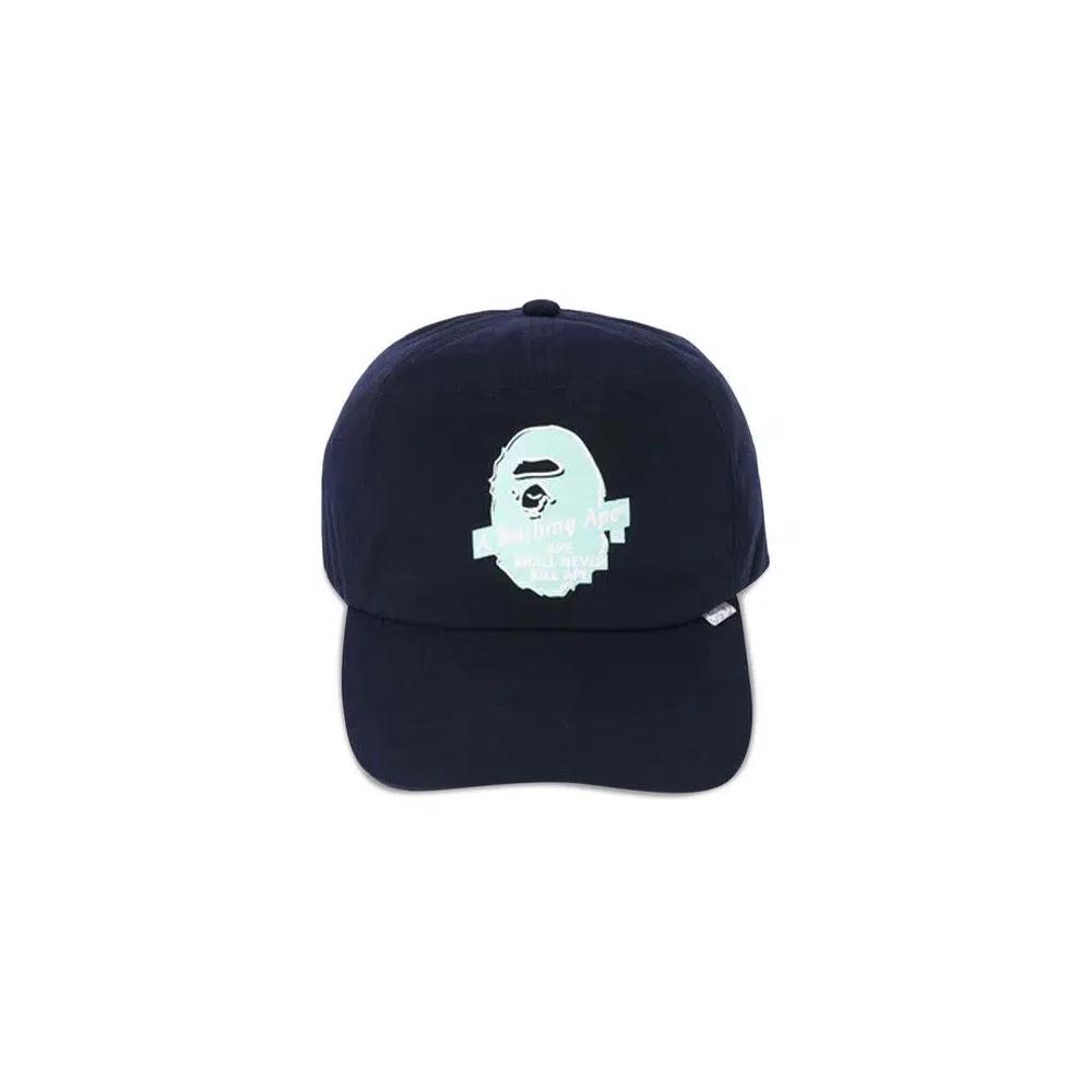 Кепка-снапбэк BAPE Panel Cap 'Темно-синий' 1
