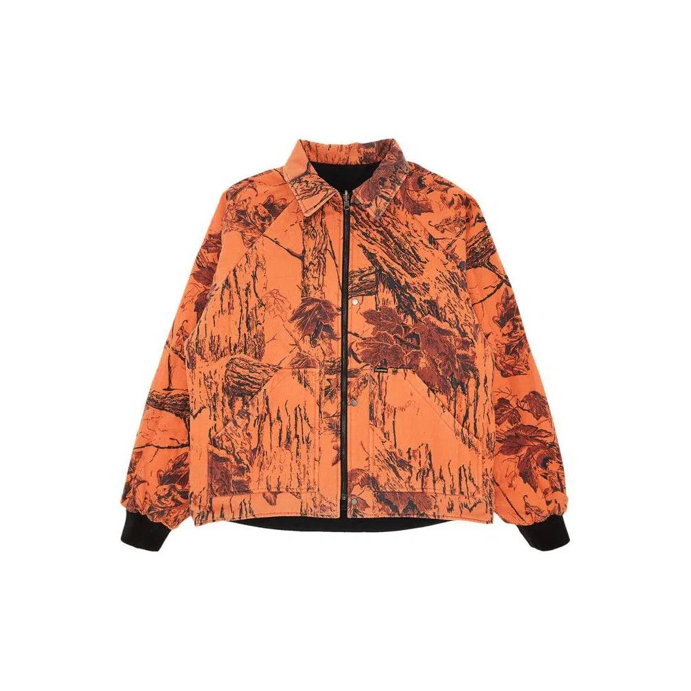 Куртки Supreme x RealTree Reversible Quilted Work Jacket 'Black' 4