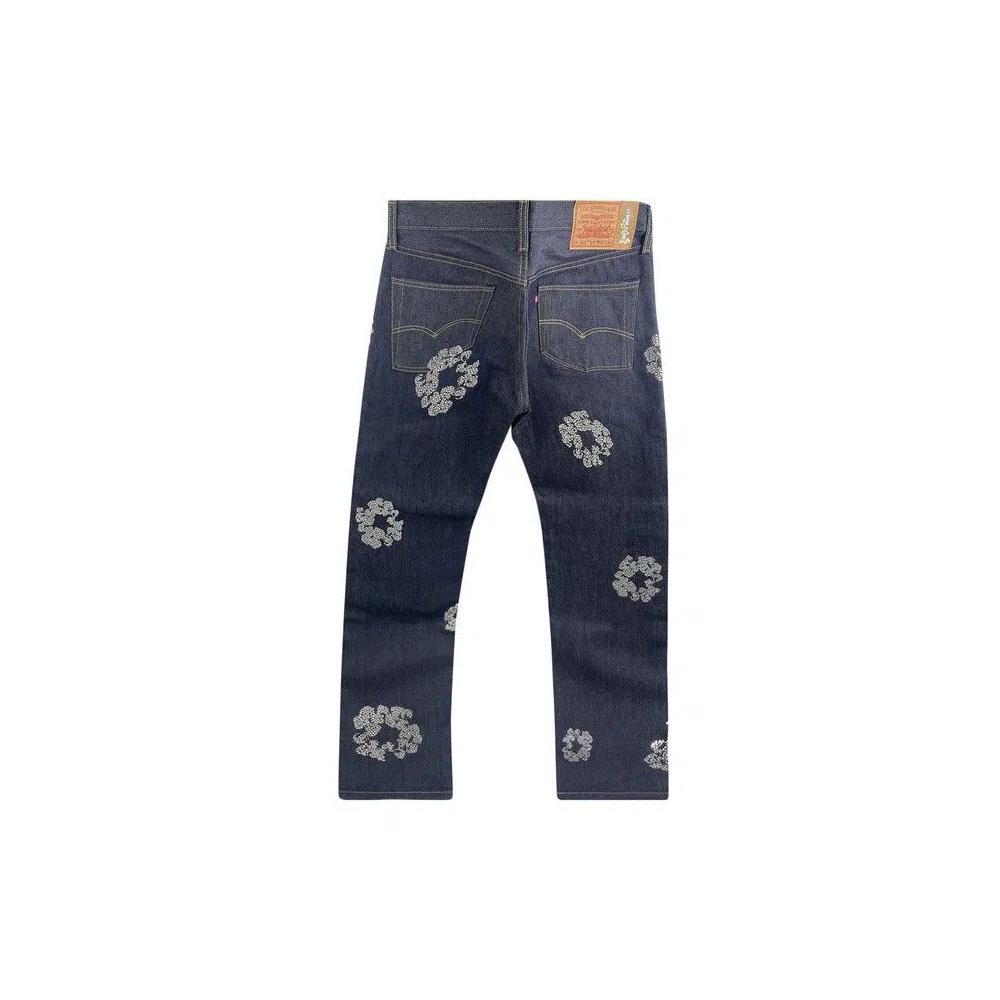 Levi's x Denim Tears Crystal Denim Jeans 'Синий' 2