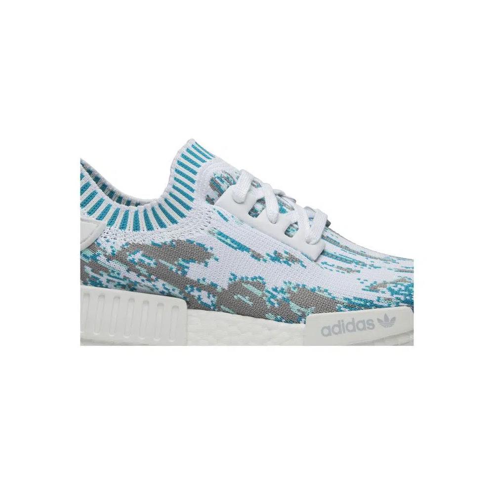 Кроссовки Sneakersnstuff x adidas NMD_R1 Primeknit 'Datamosh' 2