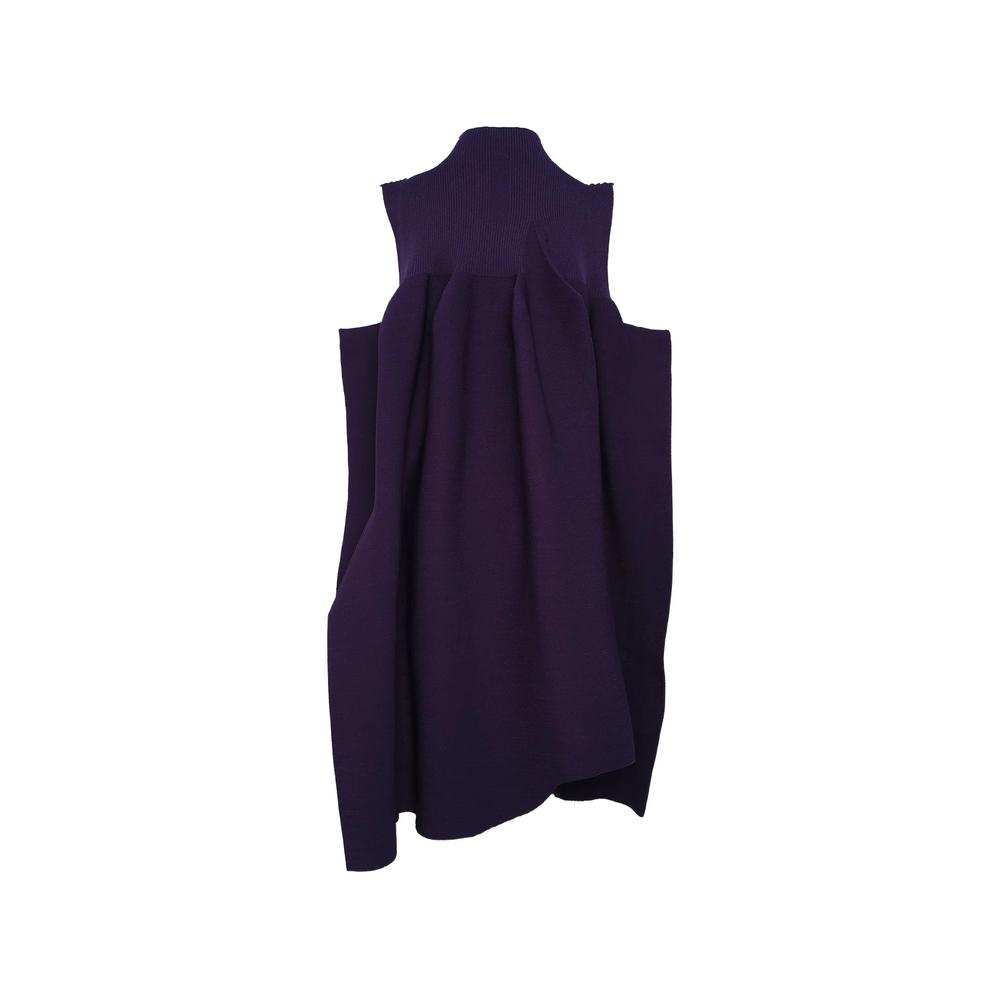 Pottery cold-shoulder pleated midi dress 2