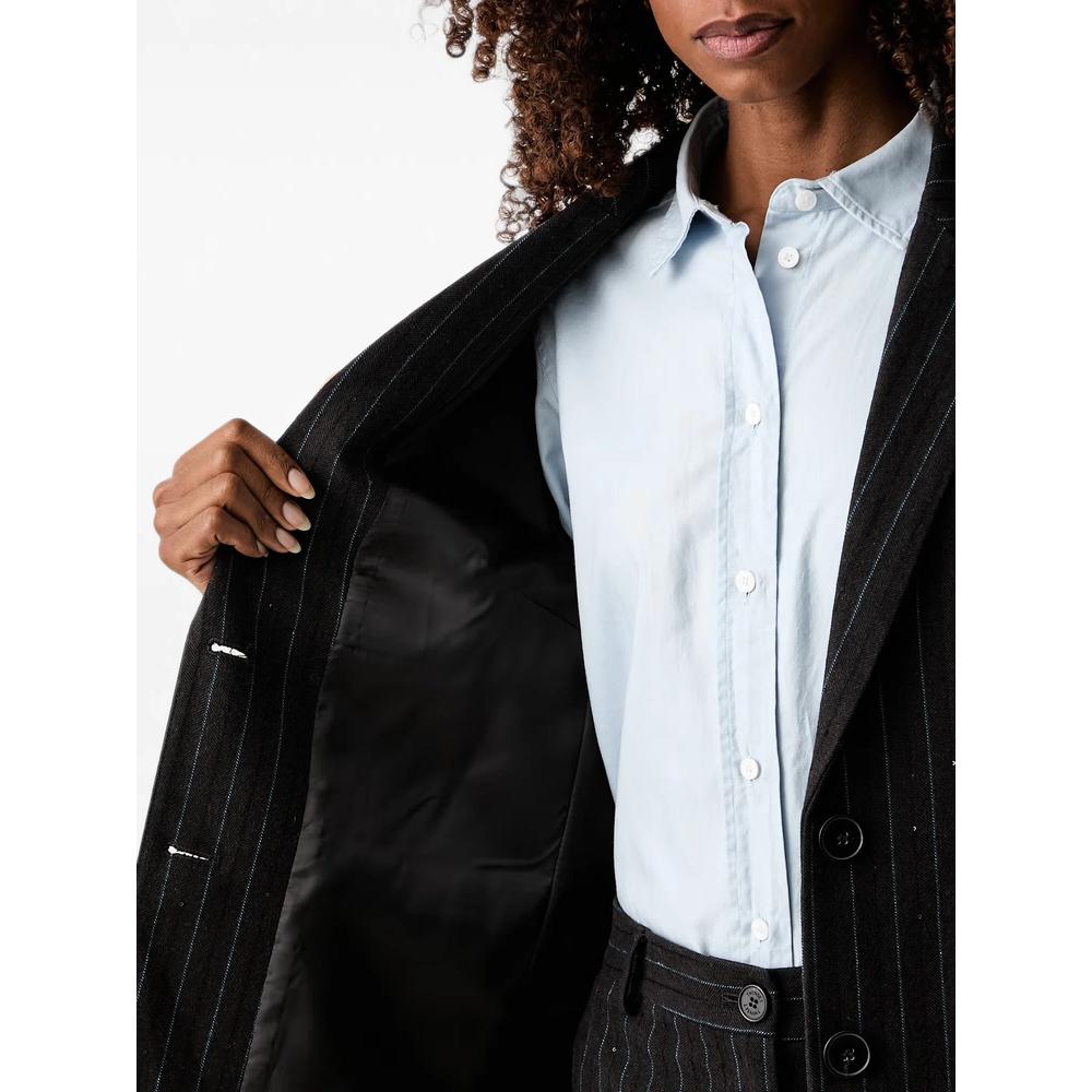pinstripe sequin-embellished blazer 4