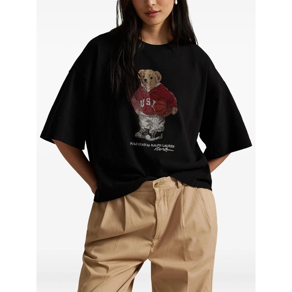 Декорированная футболка Polo Bear 3