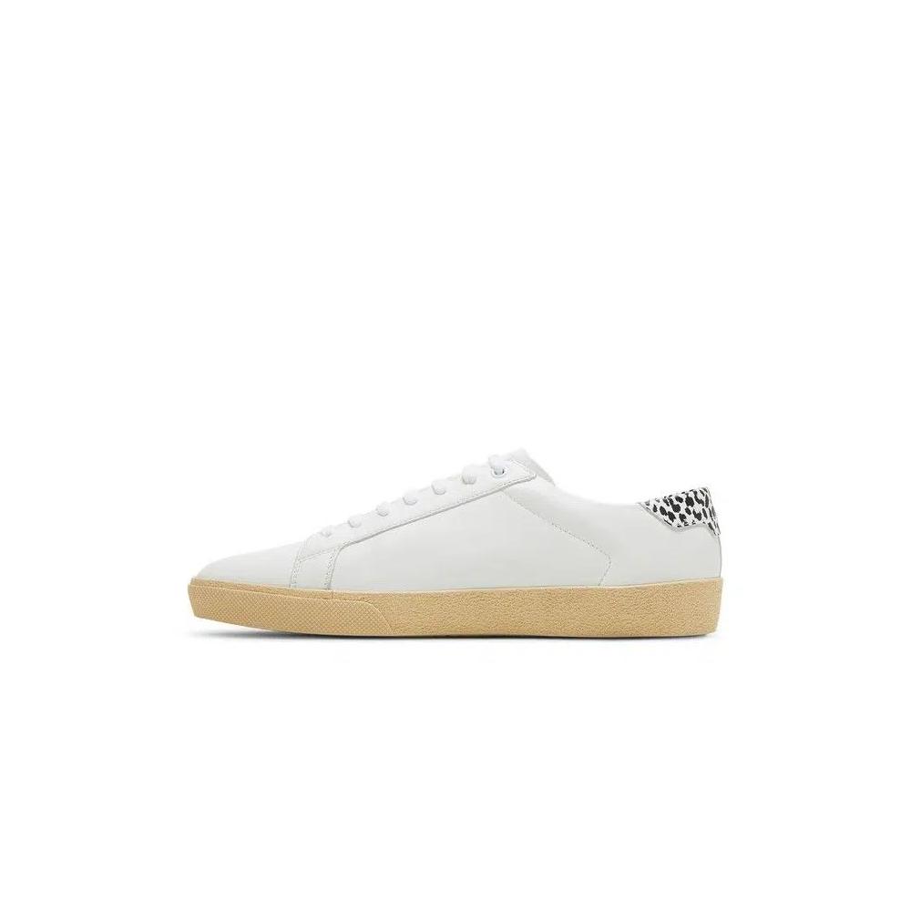 Кроссовки Saint Laurent SL-06 Court Leather 'Leopard' 3