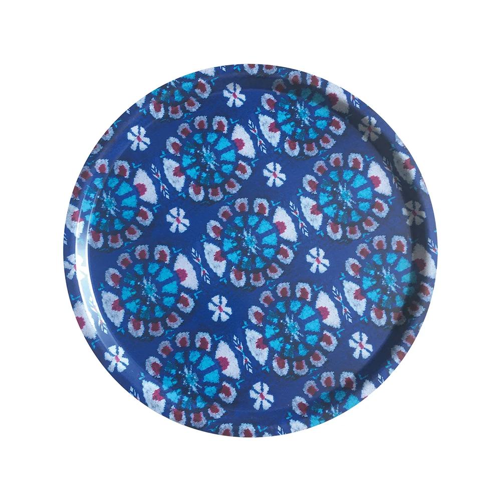 Деревянный поднос Ikat 1