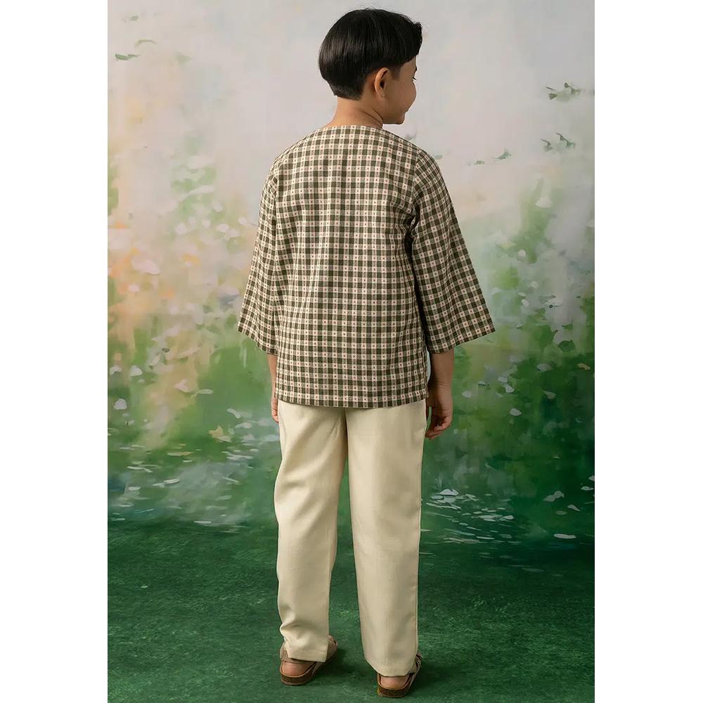 Комплект Abadi Baju Melayu Teluk Belanga 2