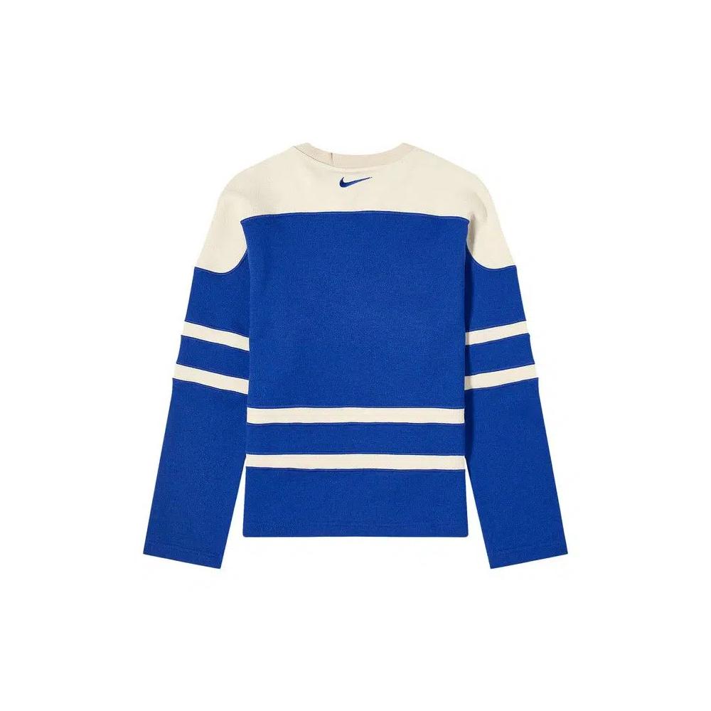Трикотаж Nike x Bode Rec Lacing Knit 'Deep Royal Blue/Ecru' 2