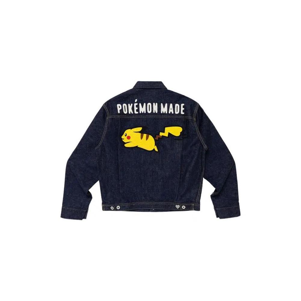 Джинсовые куртки Human Made x Pokémon Made Denim Jacket 'Индиго' 2