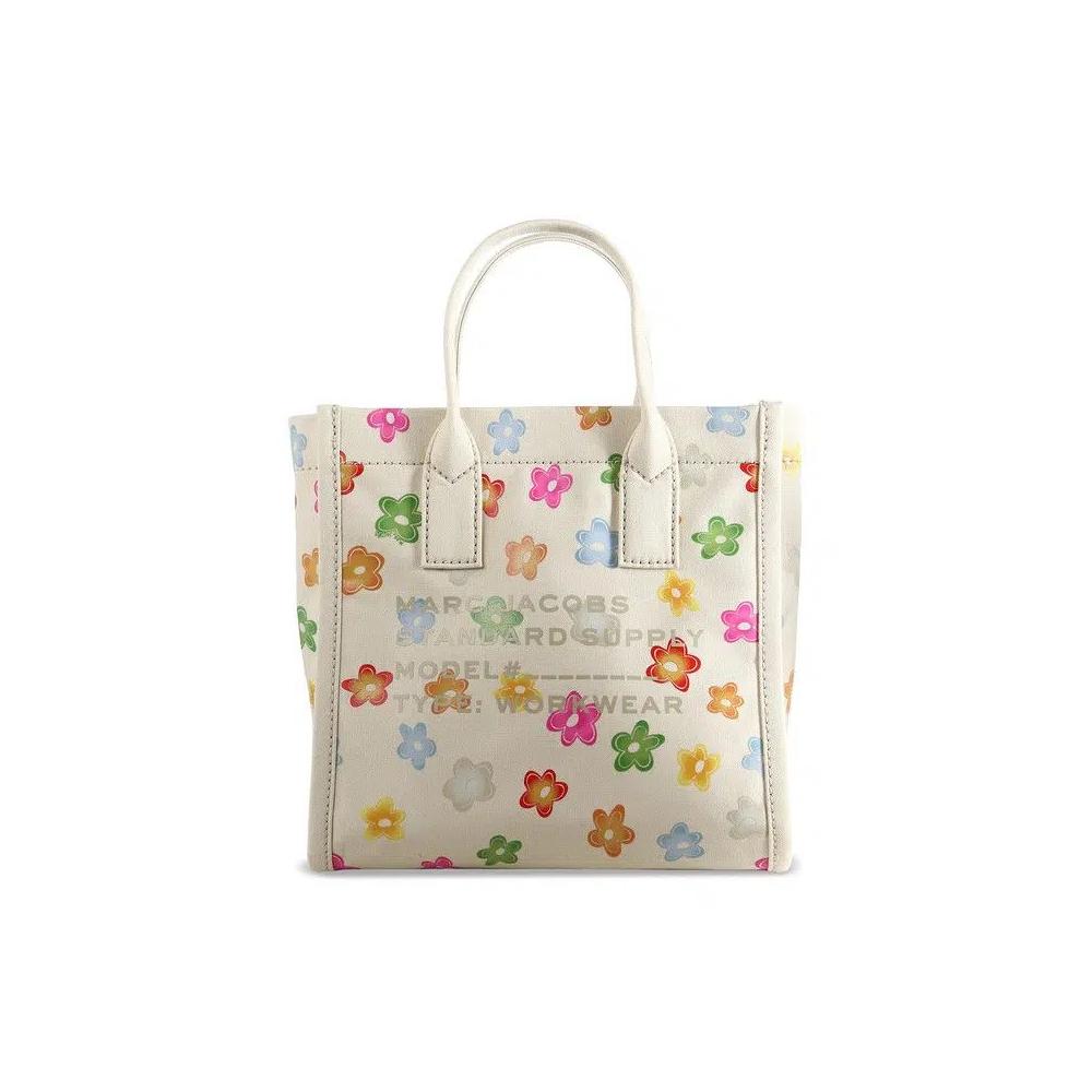 Сумки-тоут Marc Jacobs Medium Tote Wild Daisy Canvas Standard Supply Bag 'White/Multicolor' 1