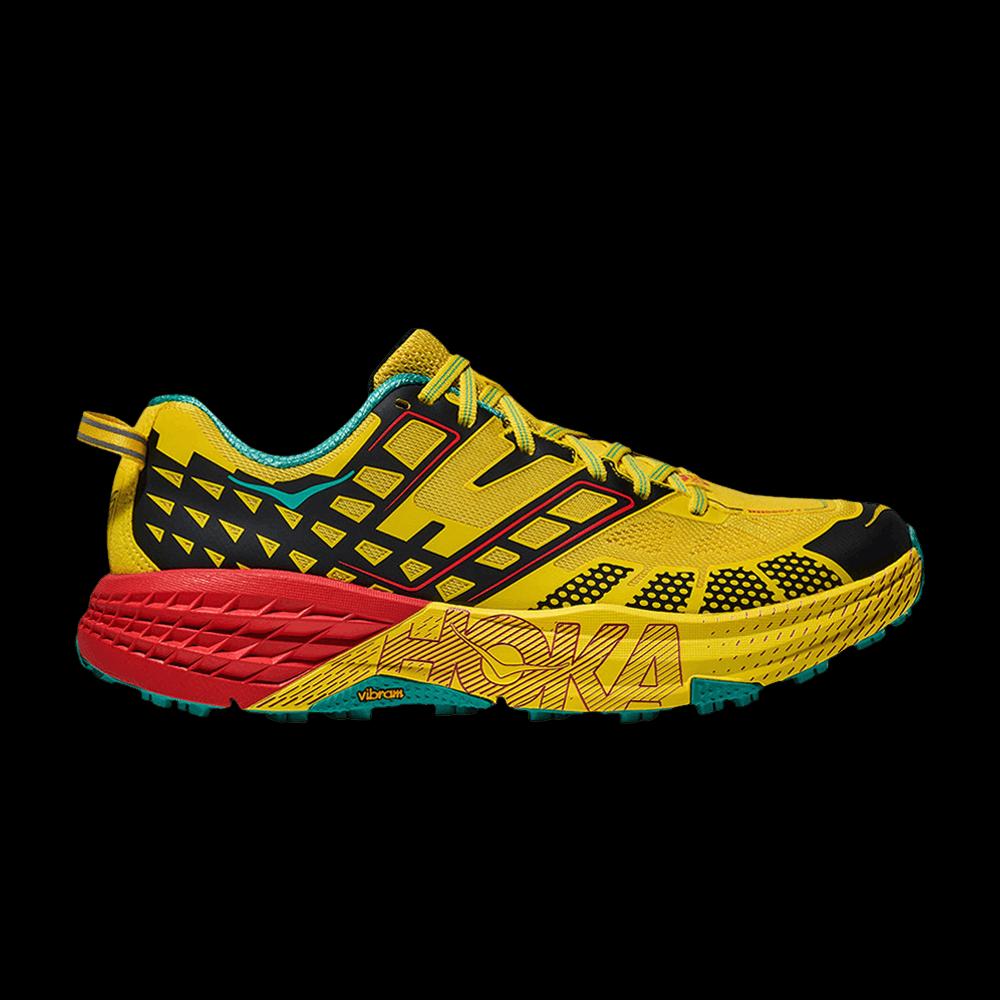 Беговые кроссовки HOKA Speedgoat 2 «Sour Lemon» 1