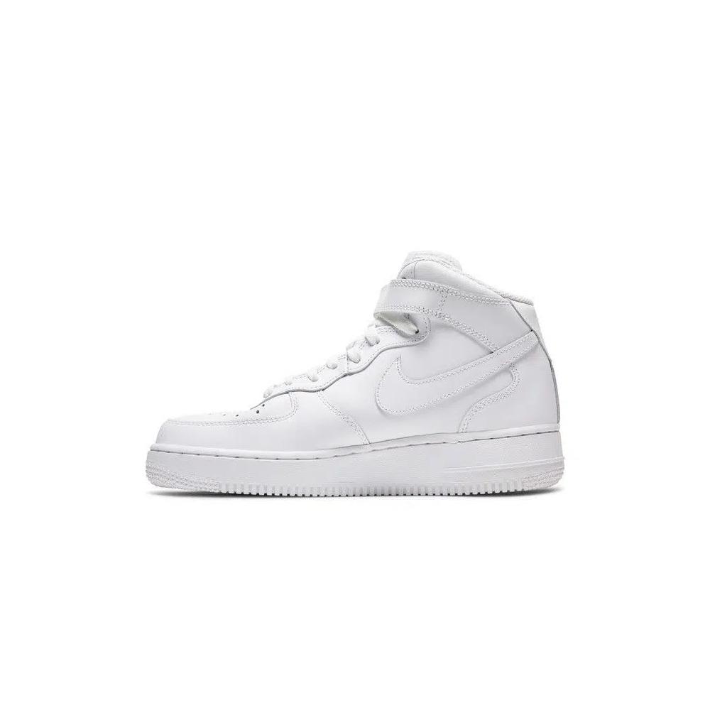 Кроссовки Nike Wmns Air Force 1 '07 Mid «Triple White» 3