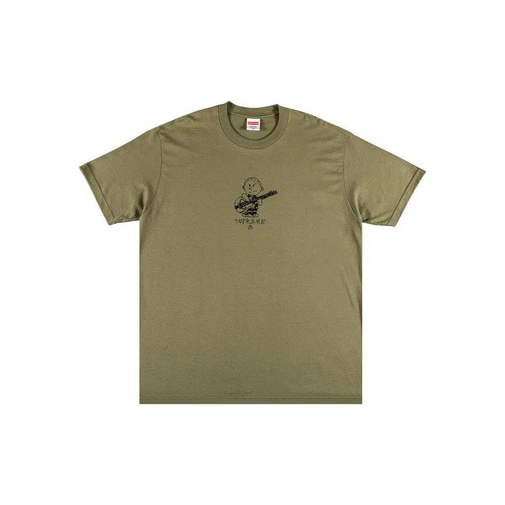Футболки Supreme Rocker Tee 'Light Olive' 1