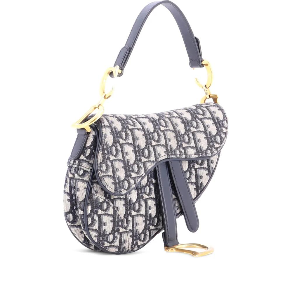 Saddle Handbag Oblique Canvas Mini shoulder bag 1