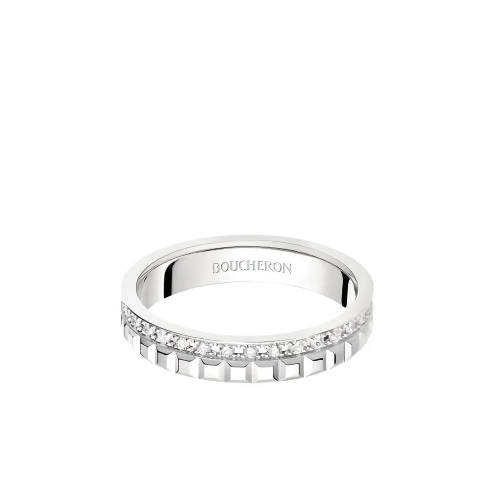 Кольцо Quatre Radiant Edition из белого золота с бриллиантами 1