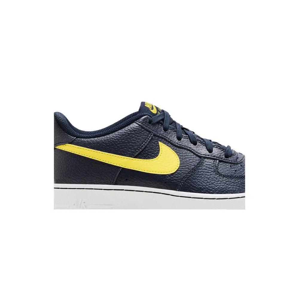 Кроссовки Nike Air Force 1 GS 'Obsidian Opti Yellow' 2