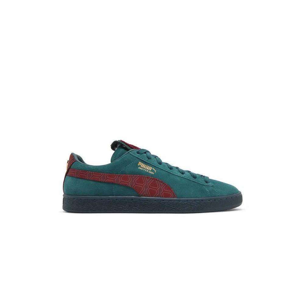 Кроссовки Puma Dapper Dan x Suede 'Jacquard Print - Varsity Green' 1