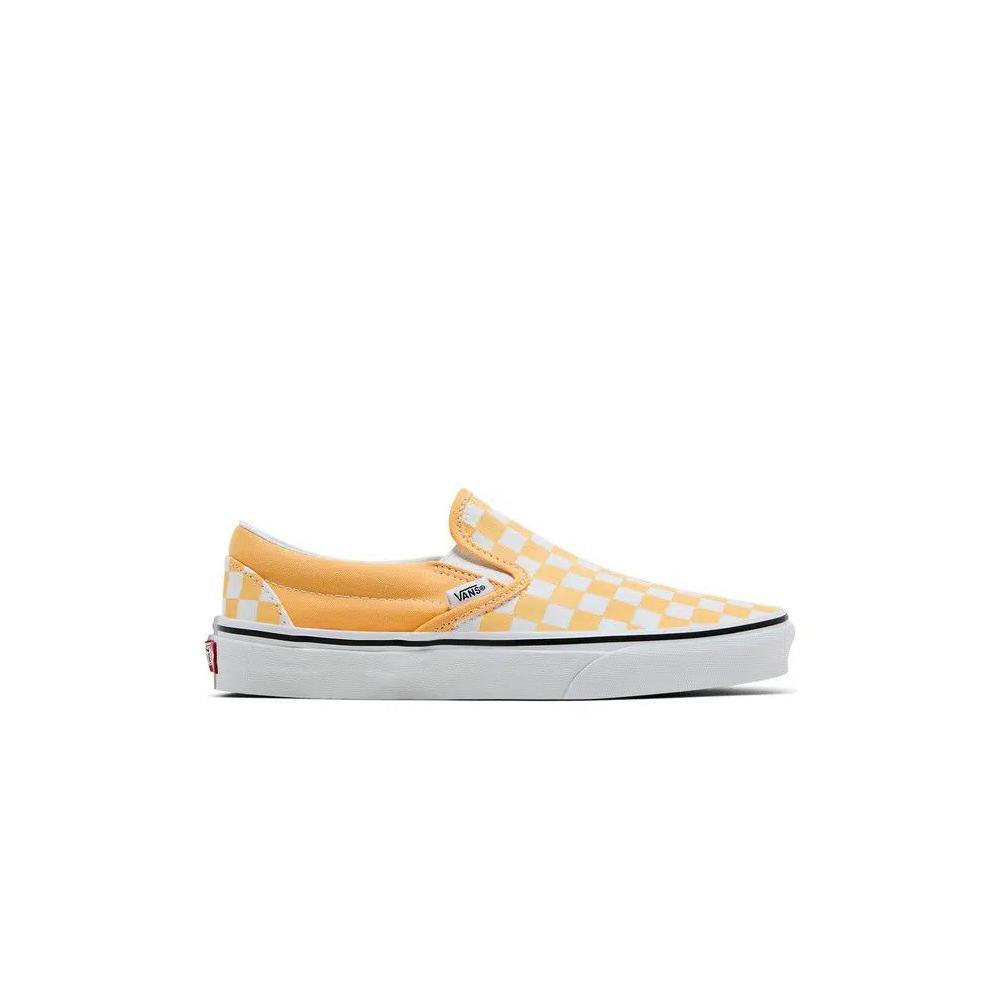 Слипоны Vans Classic Slip-On 'Checkerboard - Flax' 1