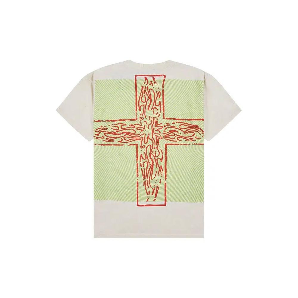 Футболка Tops Hellstar Jesus 'White' 2
