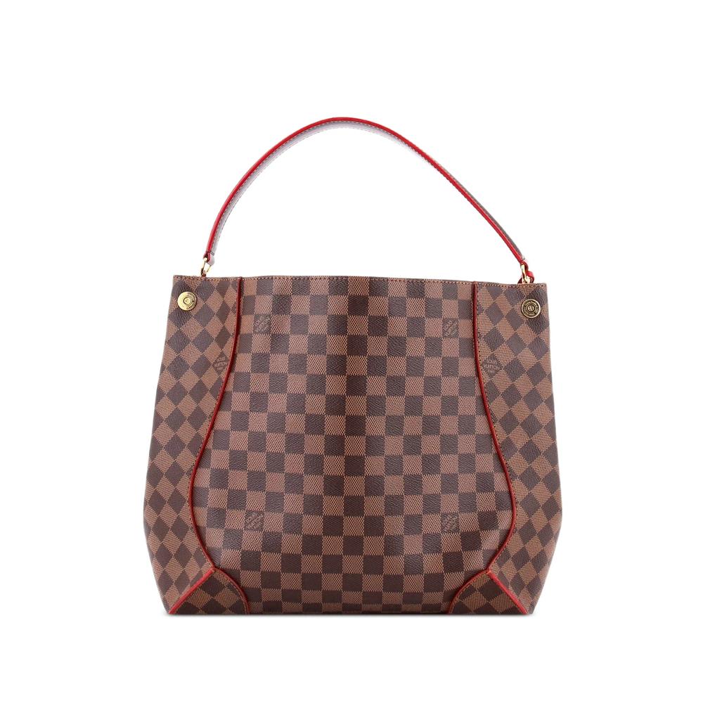 Сумка-хобо Caissa Damier with Leather 2