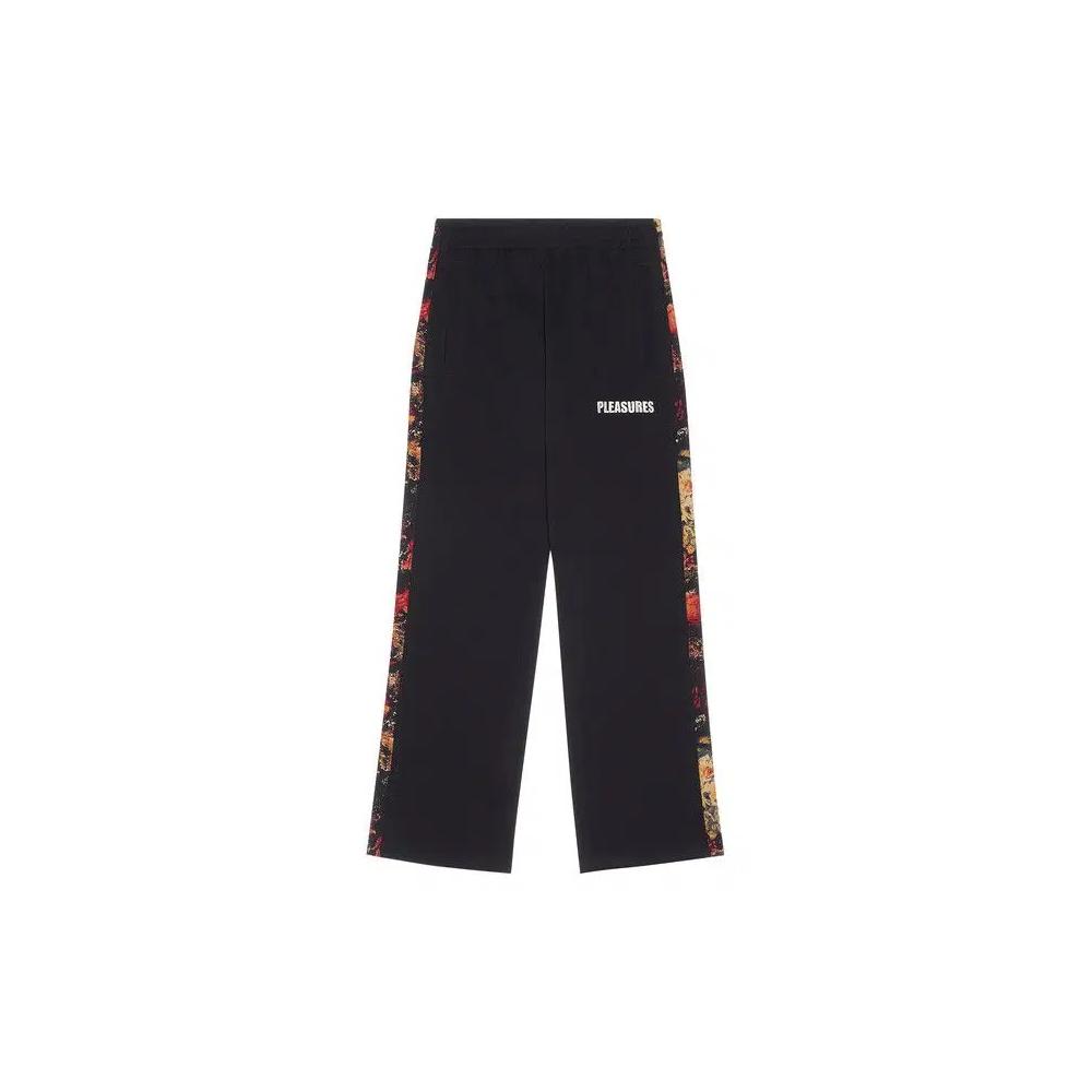 Брюки Pleasures Tape Track Pants 'Black' 1