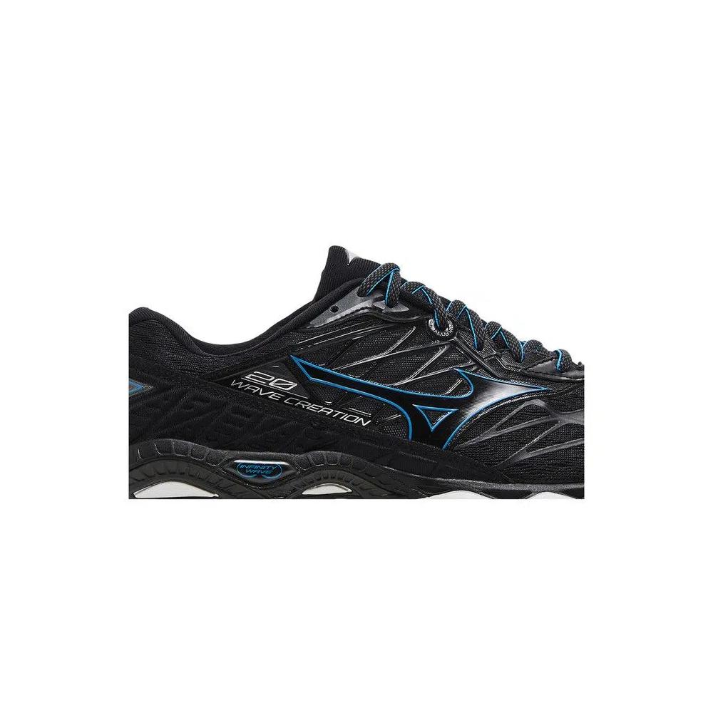 Кроссовки Mizuno Wave Creation 20 'Черный Серый' 2