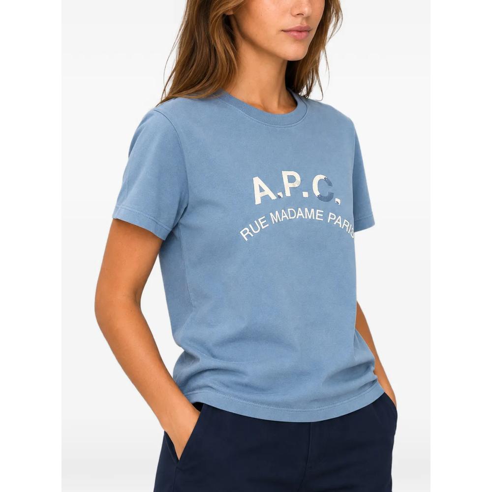 Футболка с логотипом A.P.C. 2