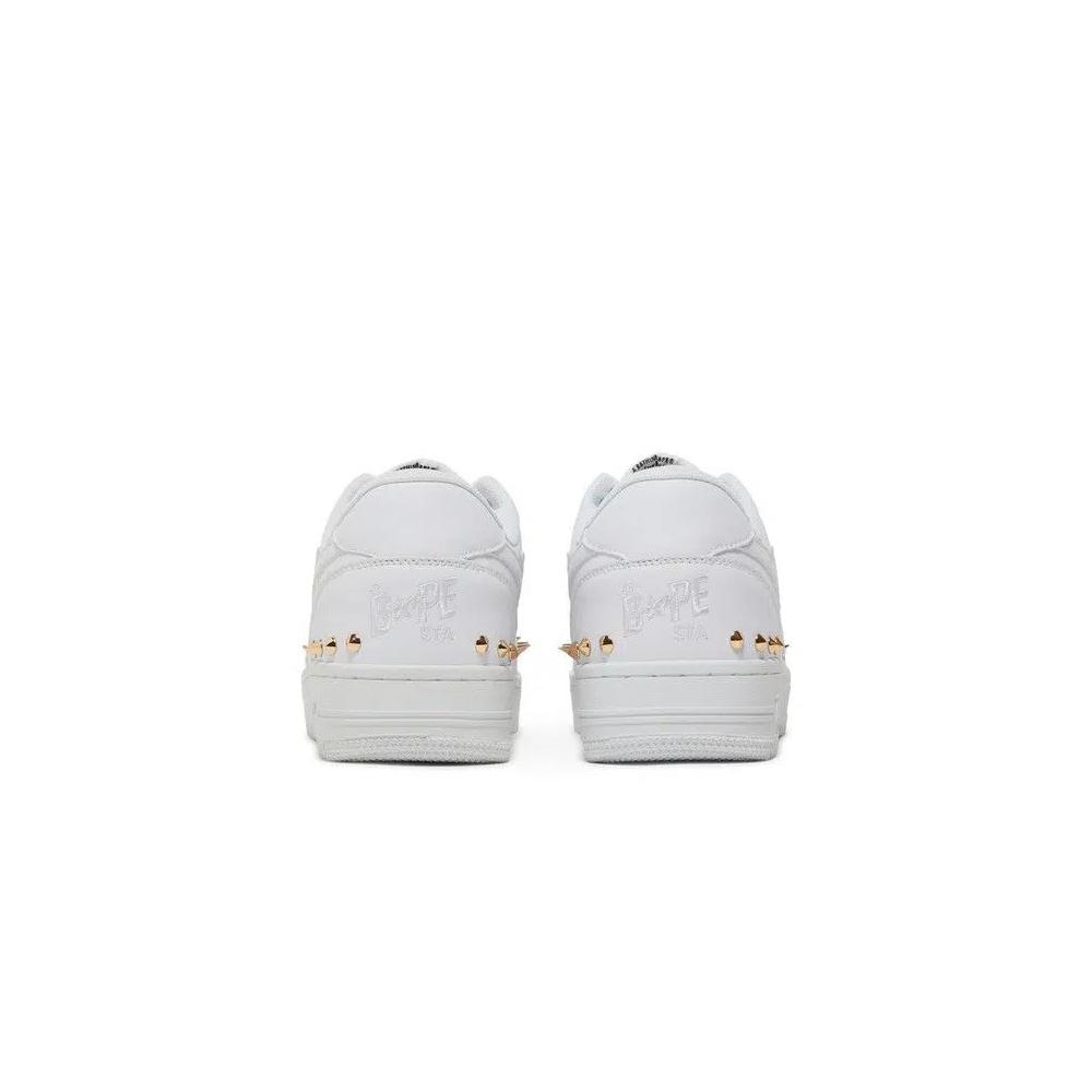 Лайфстайл Bapesta Studded 'Белый' 6