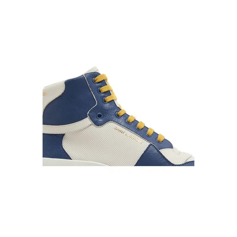 Кроссовки Saint Laurent SL-24 Mid 'Off White Light Navy' 2