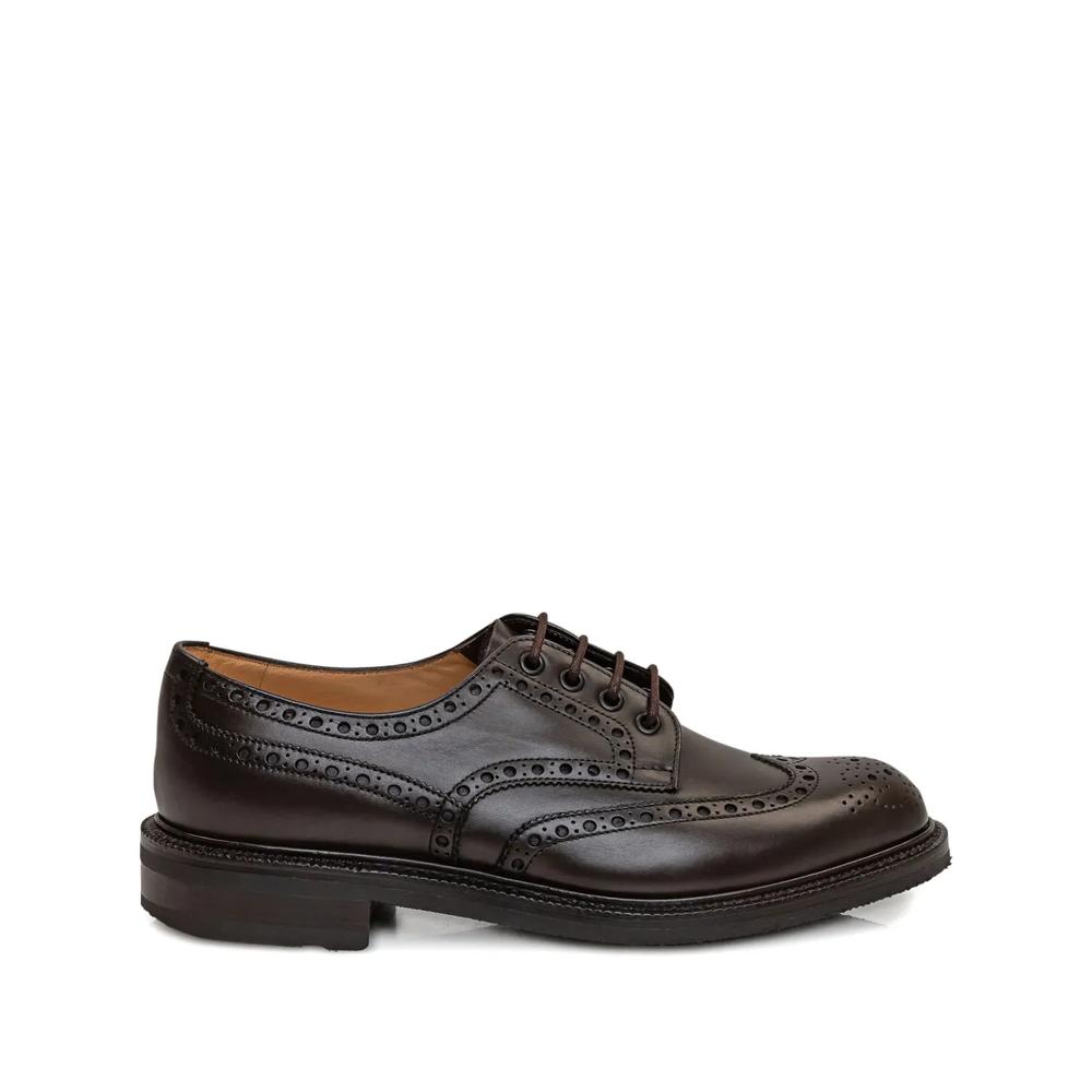 Лоферы Horsham Brogue на блочном каблуке 1