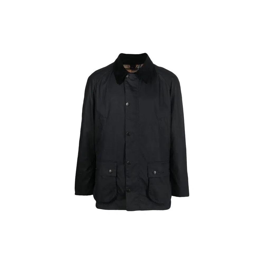 Бомберы Barbour Ashby Wax Jacket 'Navy' 1