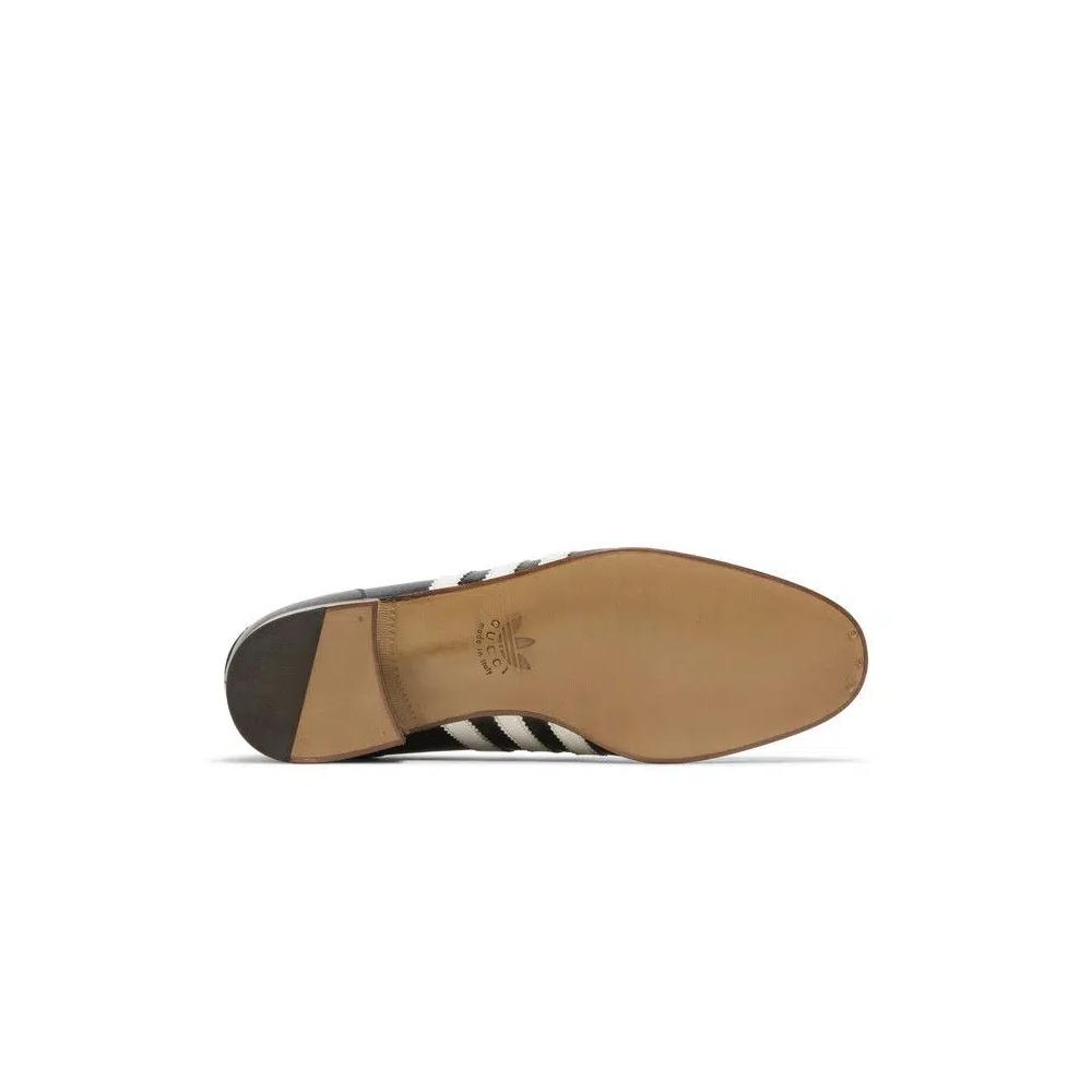 Лоферы Adidas x Gucci Loafer 'Black Leather' 4