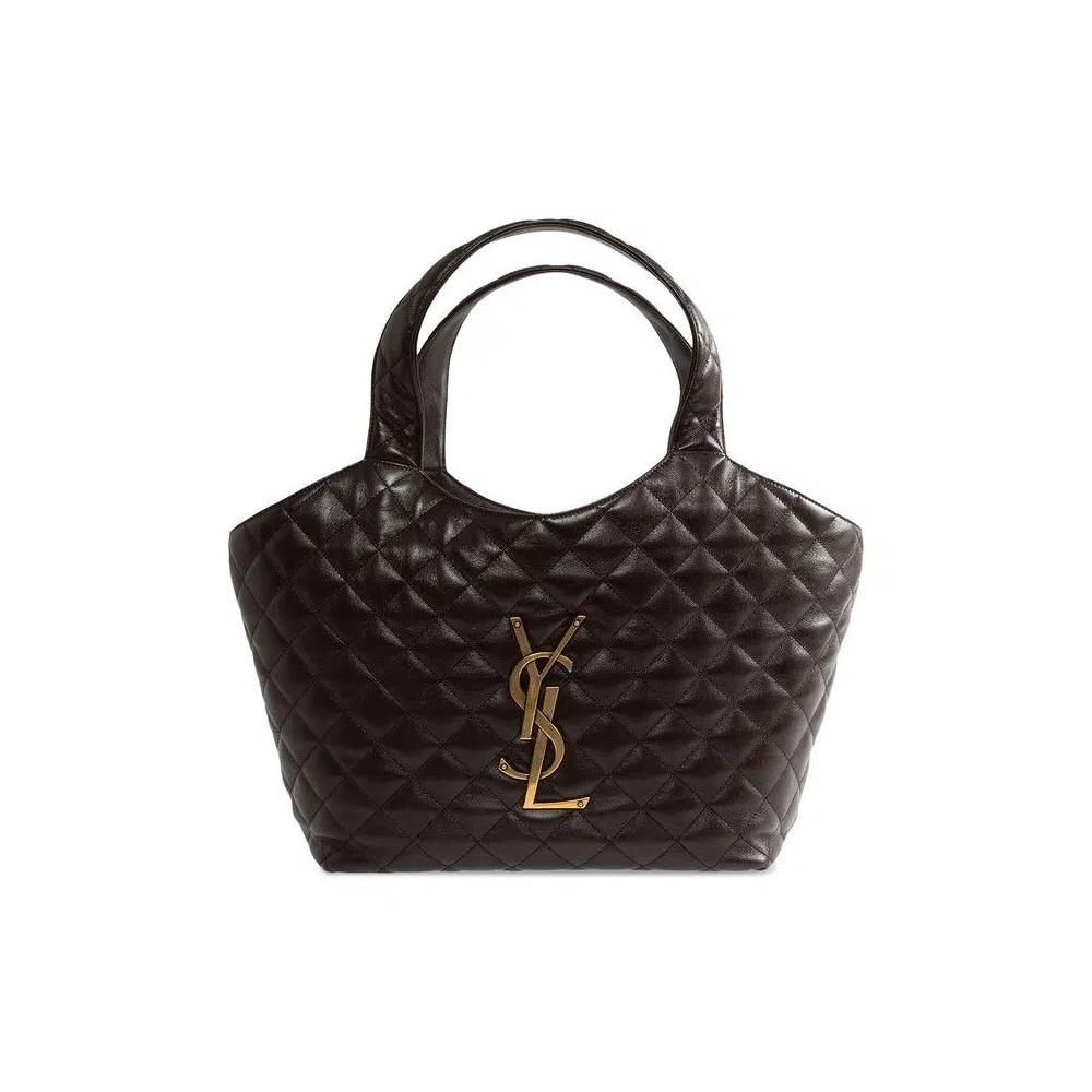 Сумки-тоуты Saint Laurent Icare Shopping Bag 'Chocolate Noir' 1