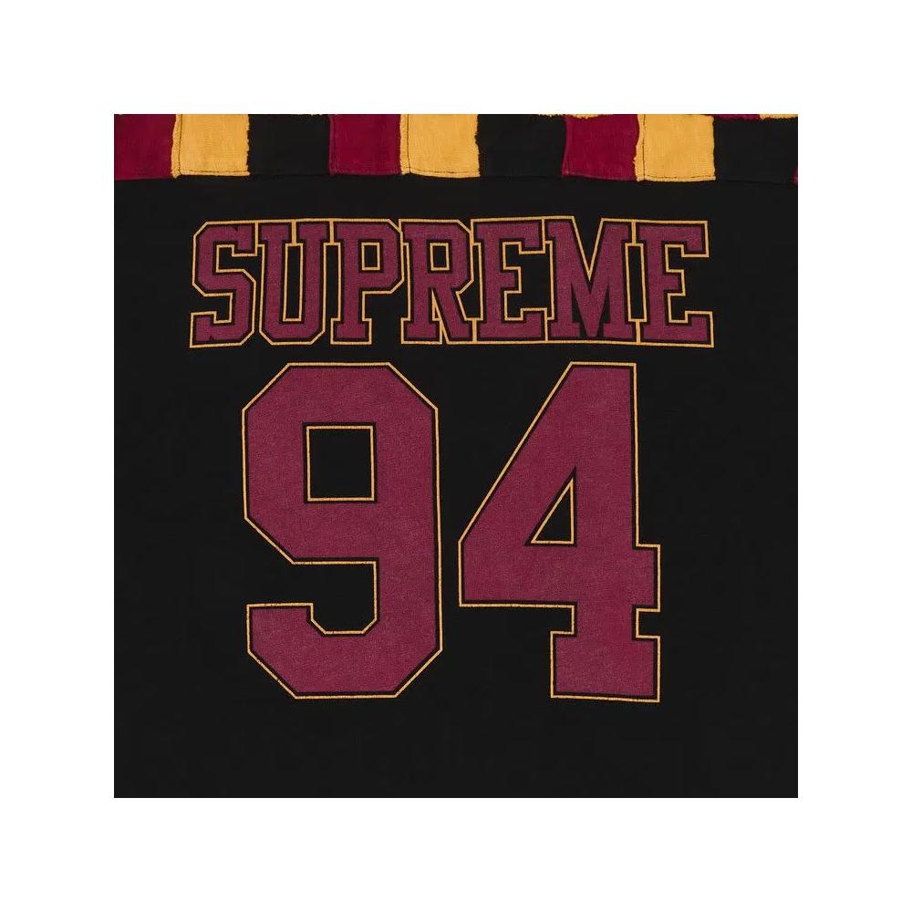 Джерси Supreme Patchwork Yoke Football Top 'Black' 3