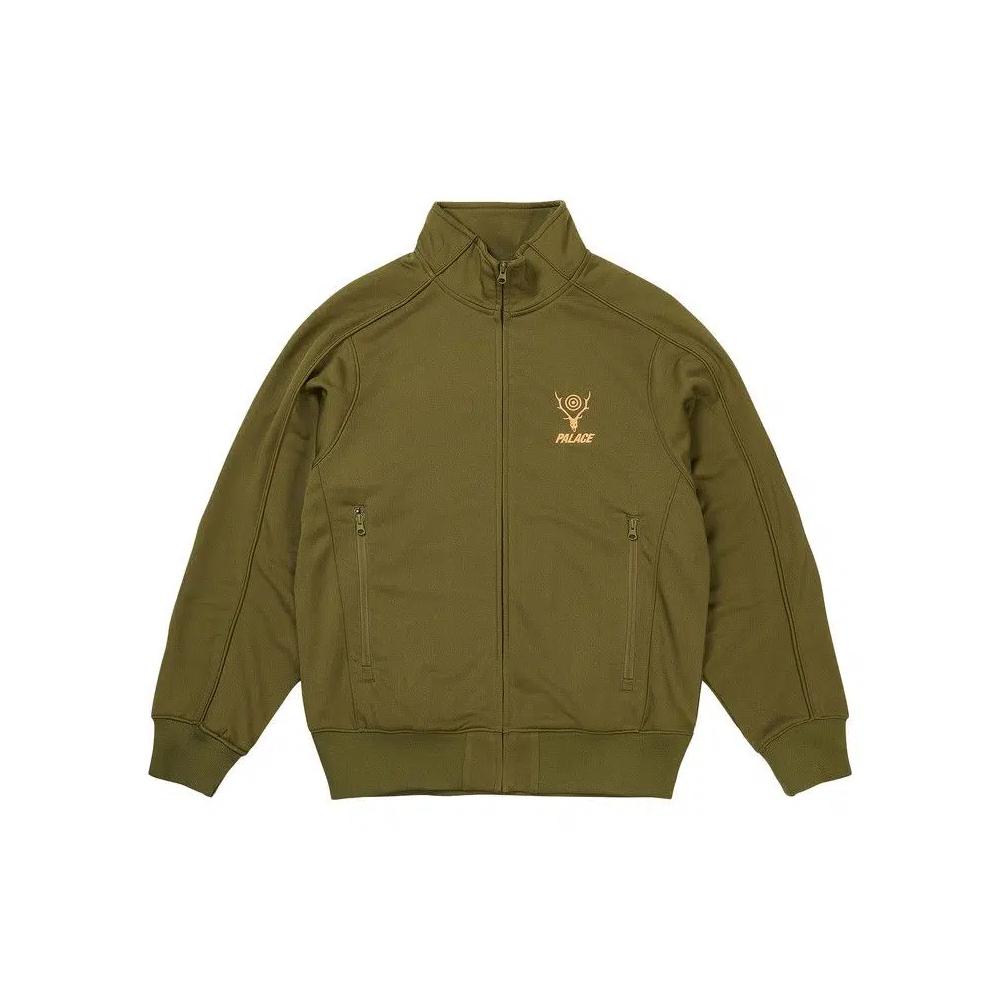 Куртки Palace x South2 West8 Track Jacket 'Olive' 1