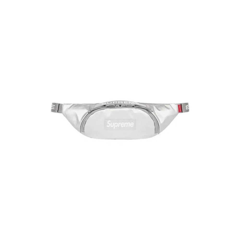 Поясные сумки Supreme Small Waist Bag 'Silver' 1
