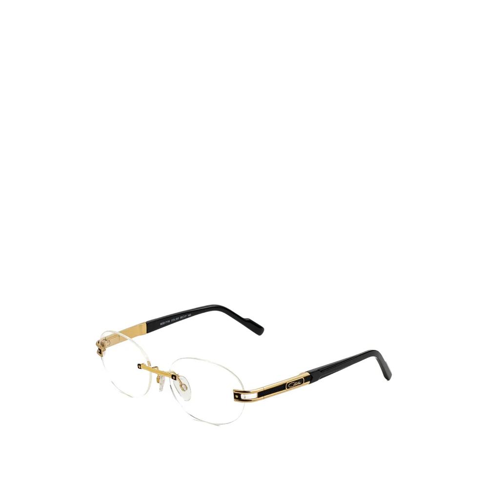 Очки в круглой безободковой оправе 2