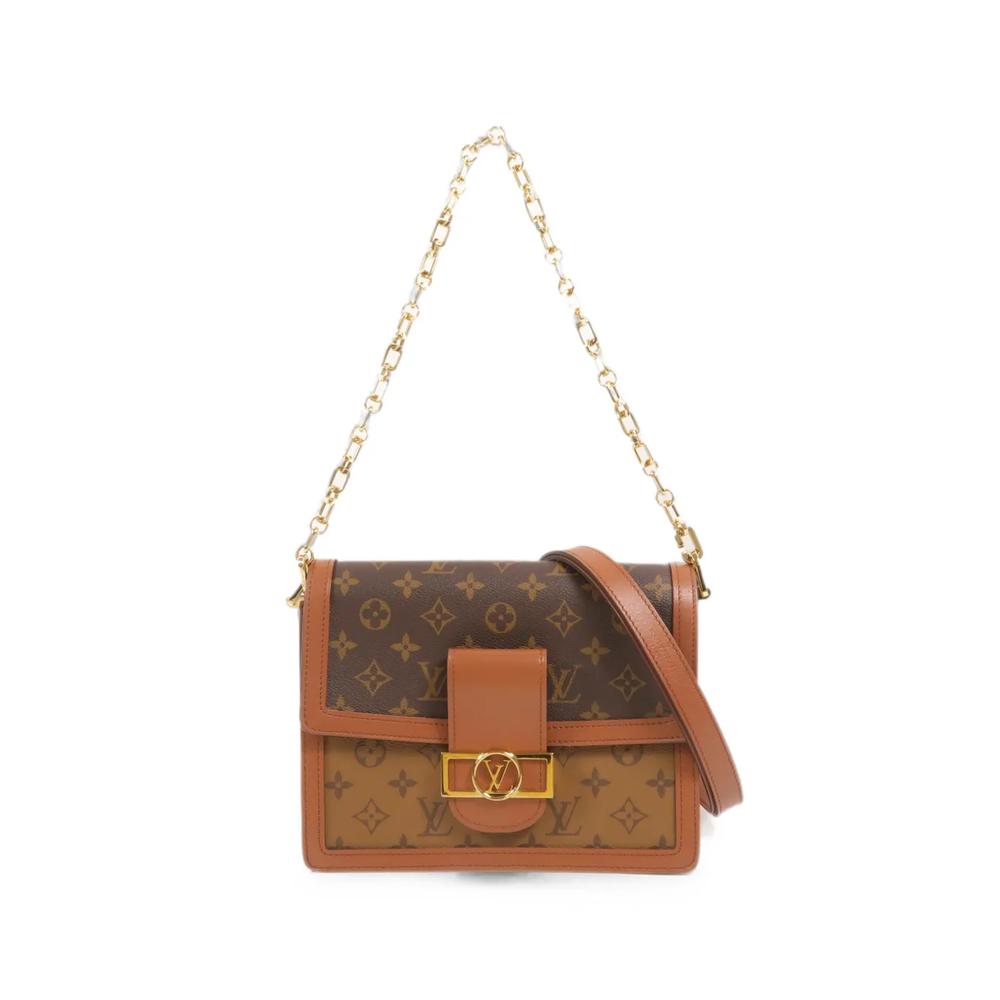 Сумка на плечо MM Dauphine Monogram Reverse 1