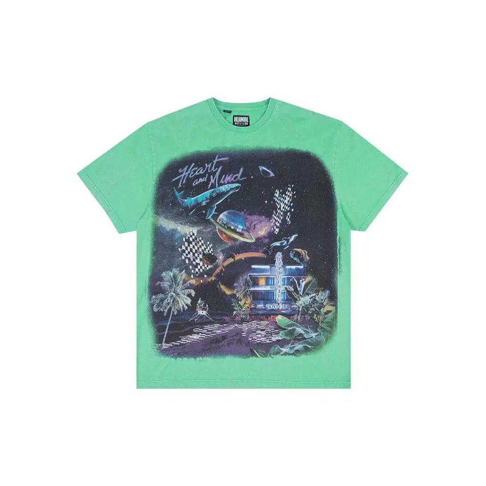 Футболки Billionaire Boys Club BB Hotel Short-Sleeve Knit 'Gumdrop Green' 1