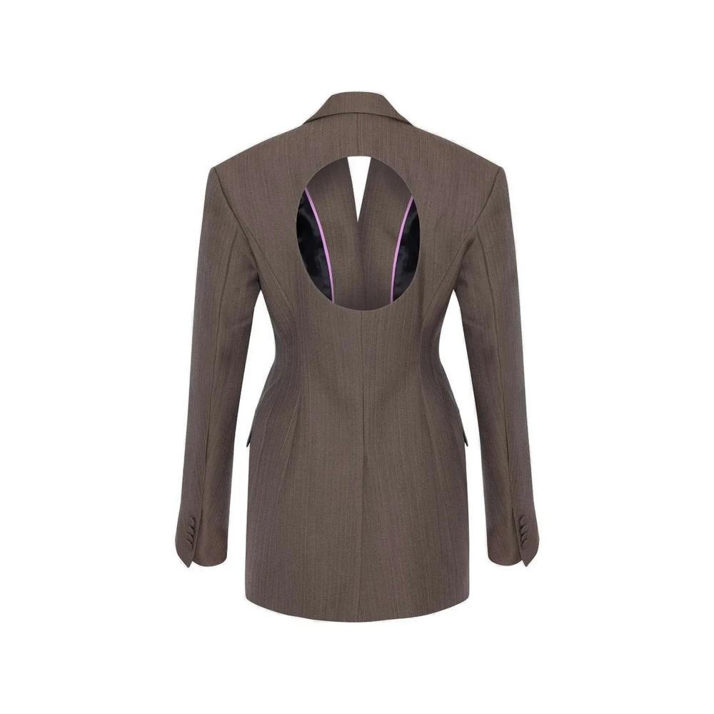 Ivara cut-out wool blazer 7