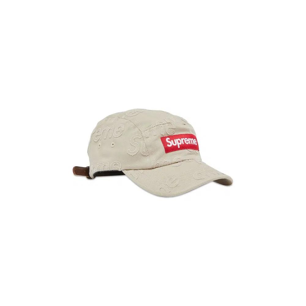 Кепки Supreme Lasered Twill Camp Cap 'Tan' 2