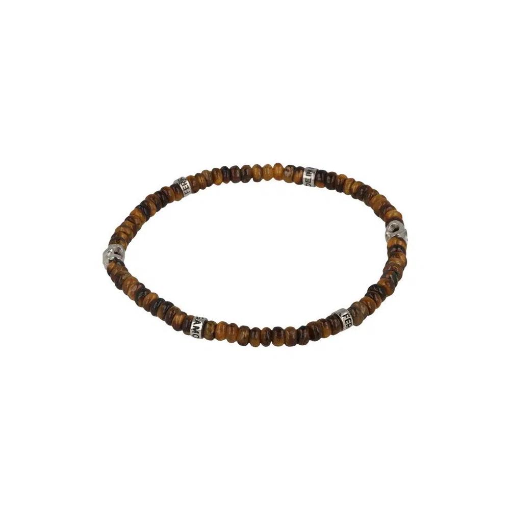 Браслеты Ferragamo Medium Tiger Eye Beadstone Bracelet 'Multicolor' 1