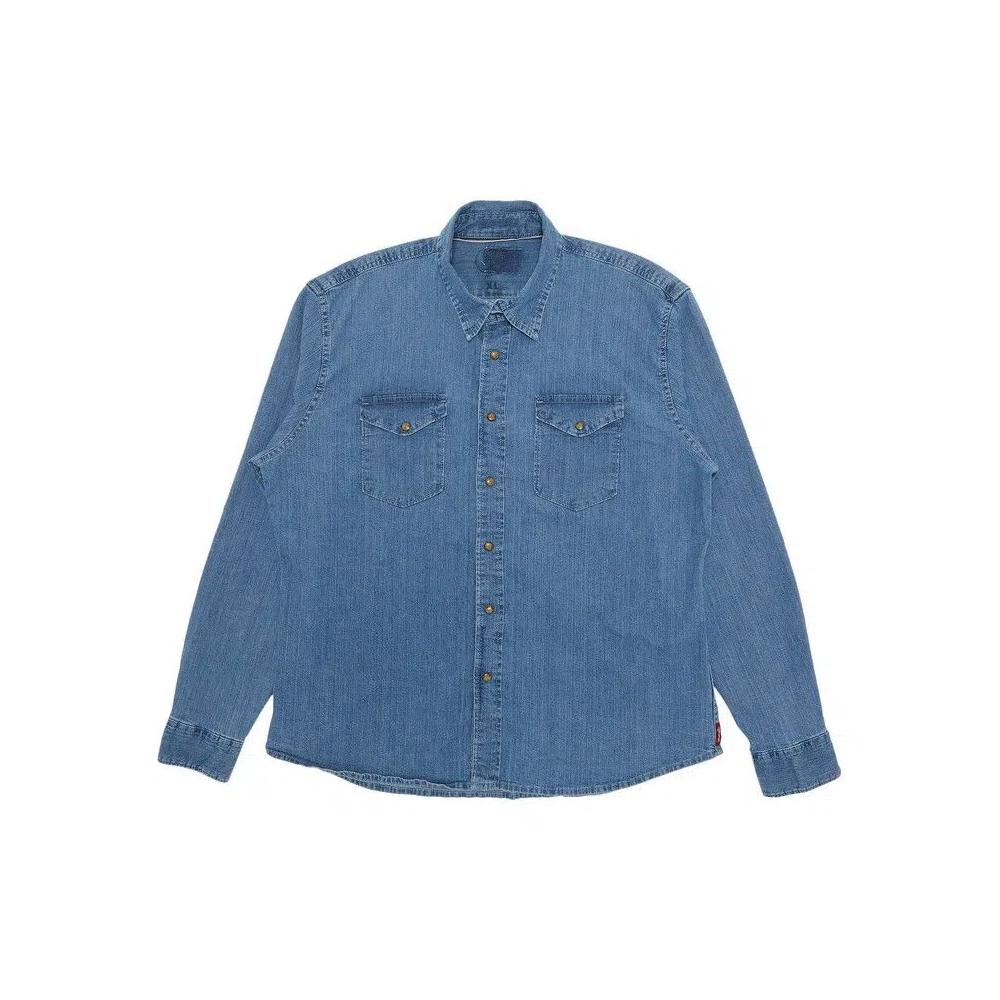 Рубашки на пуговицах GOAT Exclusive for Manifesto Sky High Farm Workwear Denim Shirt 'Classic Wash' 1