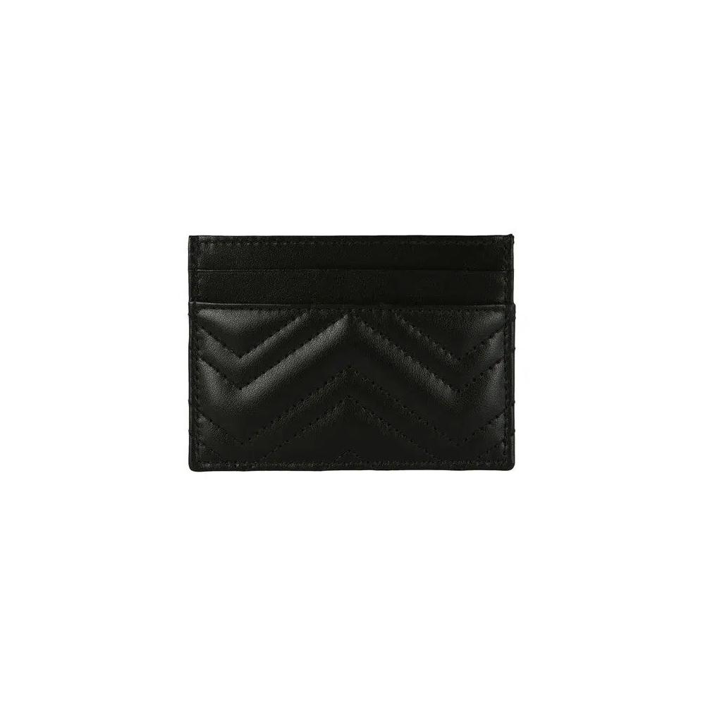 Картхолдеры Gucci GG Marmont Card Case 'Черный' 2